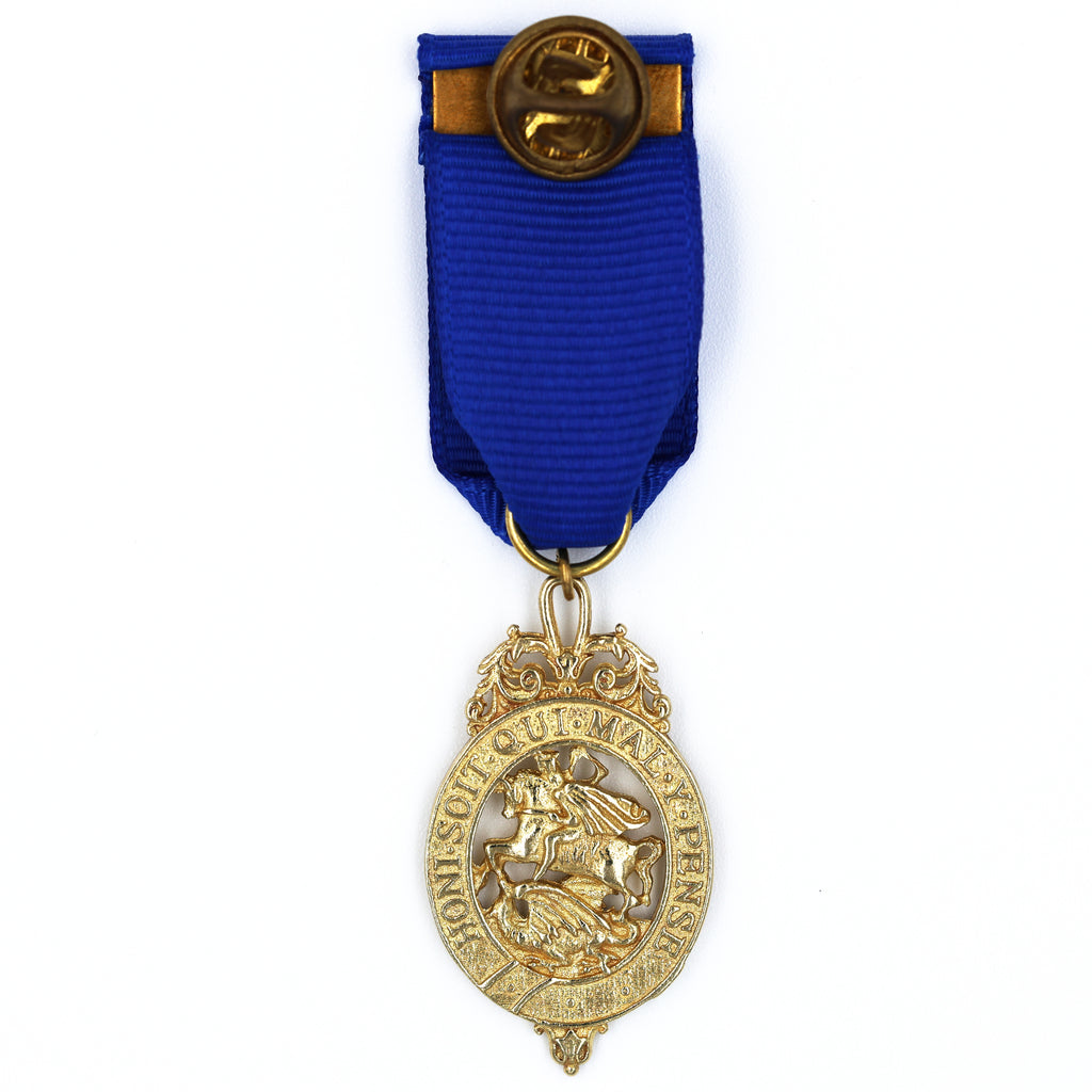 British Order of the Garter Lesser George Miniature & Sash Badge 2-Piece Set