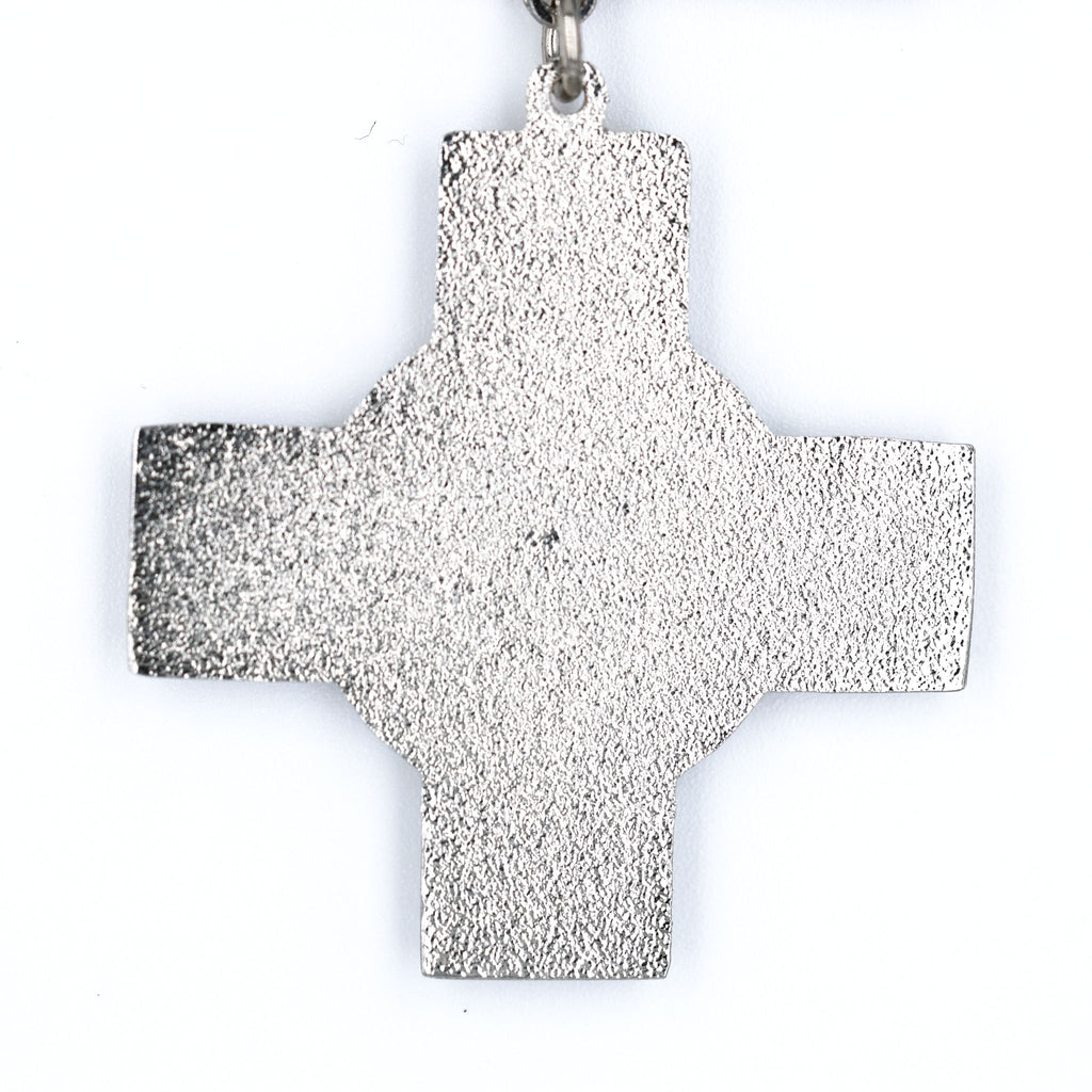 UK George Cross Replica Medal – Full Size with Dark Blue Ribbon