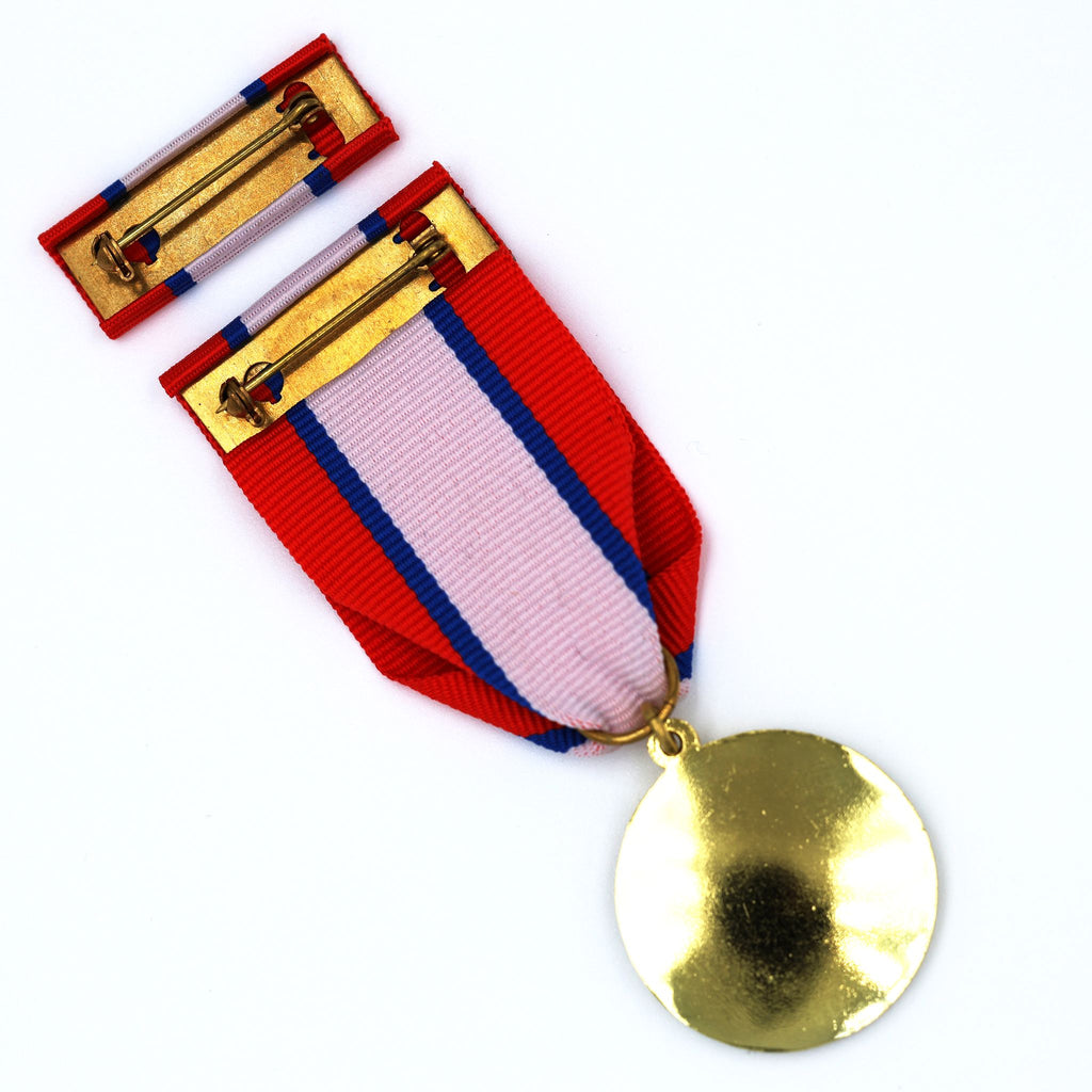ROC Blue Sky White Sun Medal with Matching Ribbon Bar