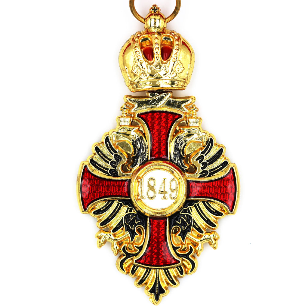 Austrian Franz Joseph Order Commander Neck Cross Medal Reproduction