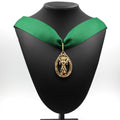Order of the Thistle Historical Neck Badge with Green Ribbon
