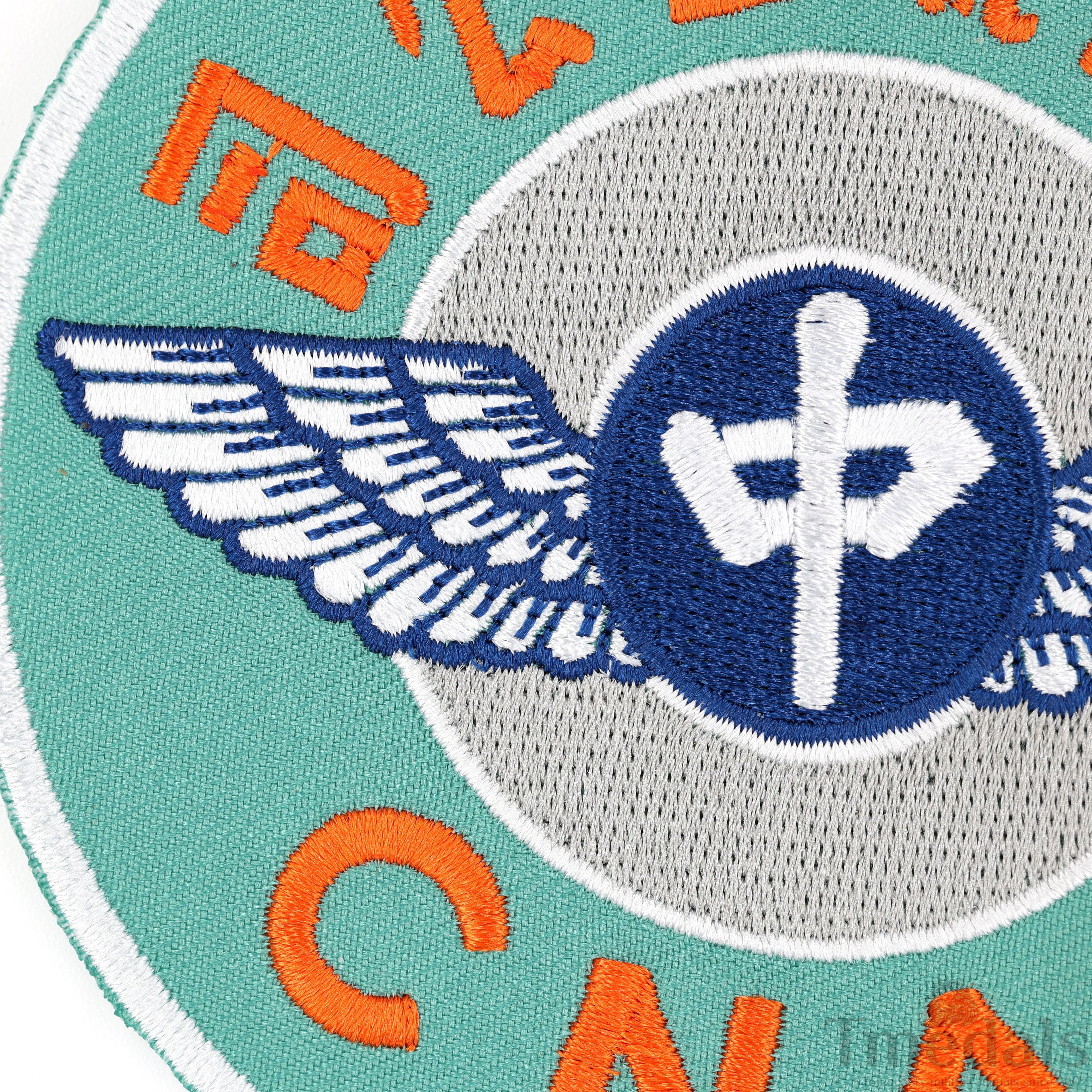 China National Aviation Corporation Cnac U.S. WWII Patch detail view 11