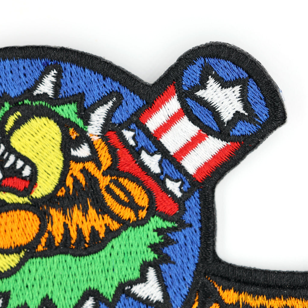 U.S. Army 14th Air Force Corps WWII Flying Tigers Avg Force Patch U.S. WWII China detail view 6