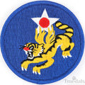 U.S. Army 14th Air Force Corps WWII Flying Tigers Avg Force Patch U.S. WWII replica