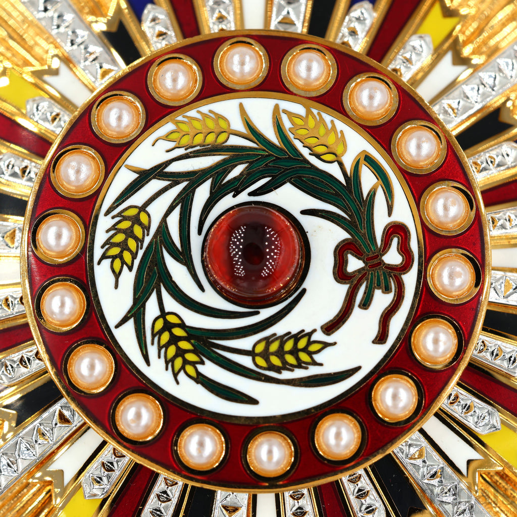 China Medal Order of the Precious Brilliant Golden Grain 2class grade breast star detail view 10