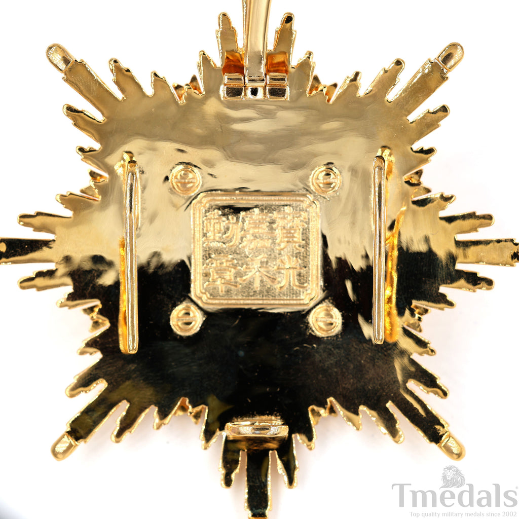 China Medal Order of the Precious Brilliant Golden Grain 2class grade breast star detail view 13