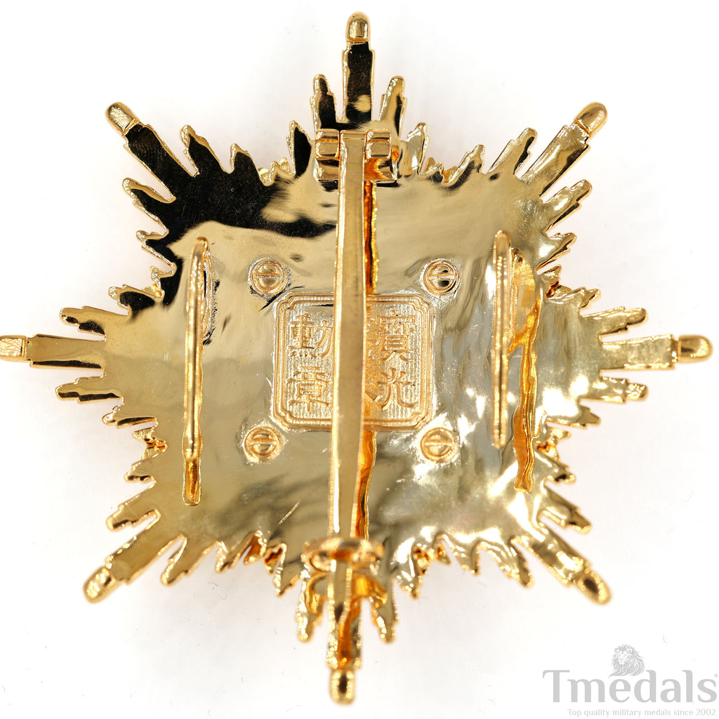 China Medal Order of the Precious Brilliant Golden Grain 2class grade breast star detail view 2
