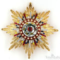 China Medal Order of the Precious Brilliant Golden Grain 2class grade breast star reproduction