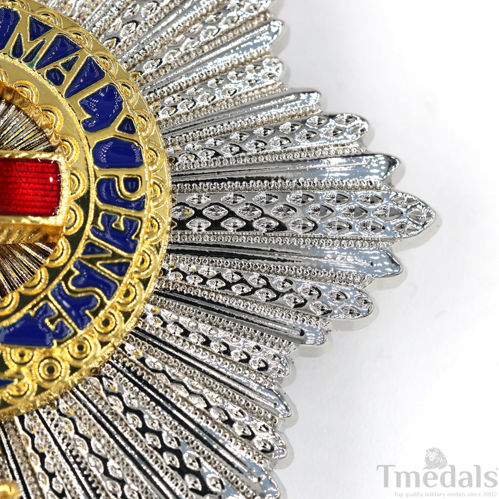 The British Order of the Garter Star Badge UK medal Badge detail view 12
