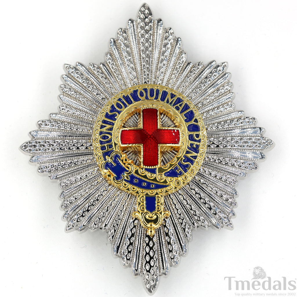 The British Order of the Garter Star Badge UK medal Badge reproduction