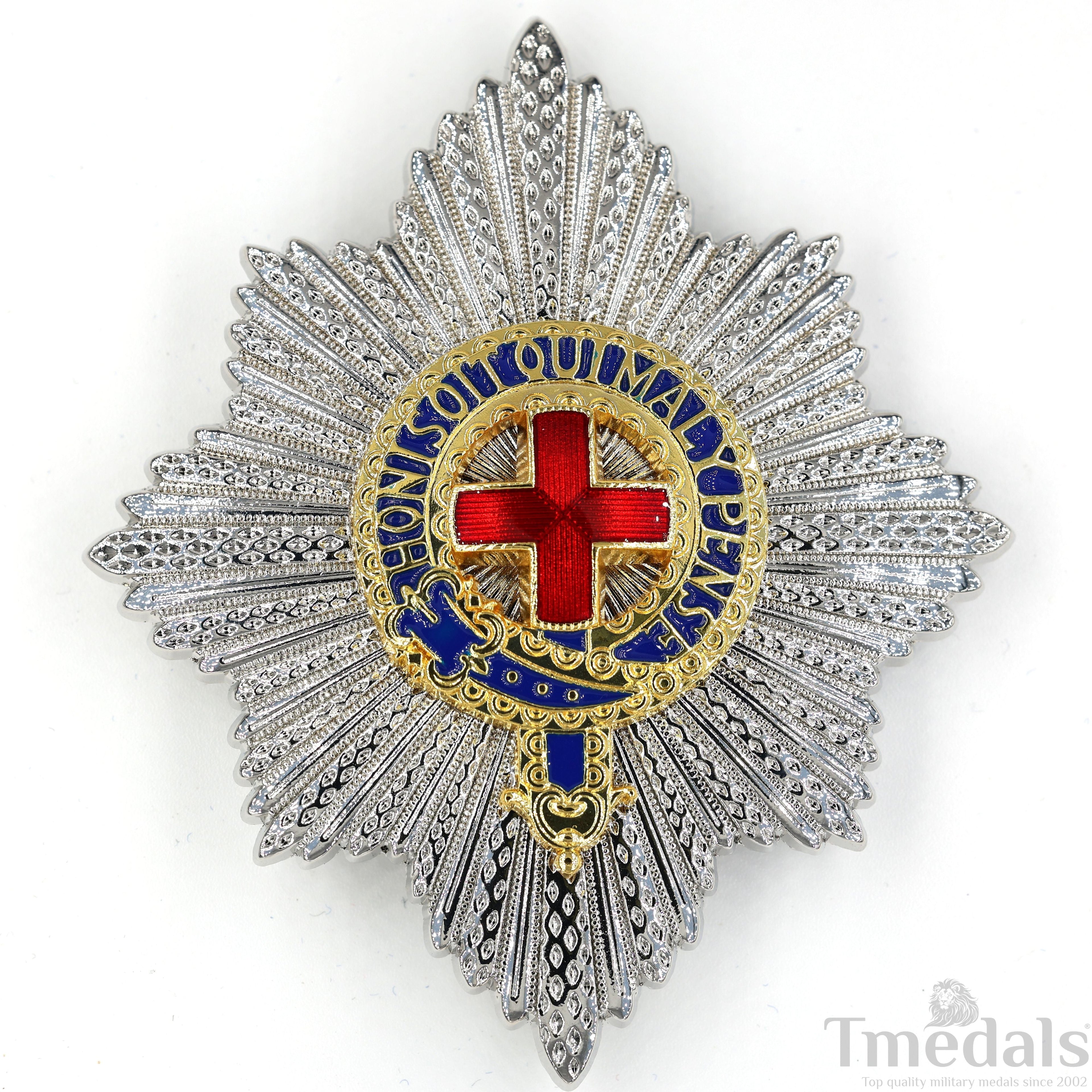 The British Order of the Garter Star Badge UK medal Badge detail view 8