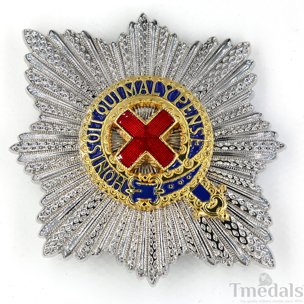 UK Order of the Garter Breast Star – Set of 3 Display Stars detail view 8