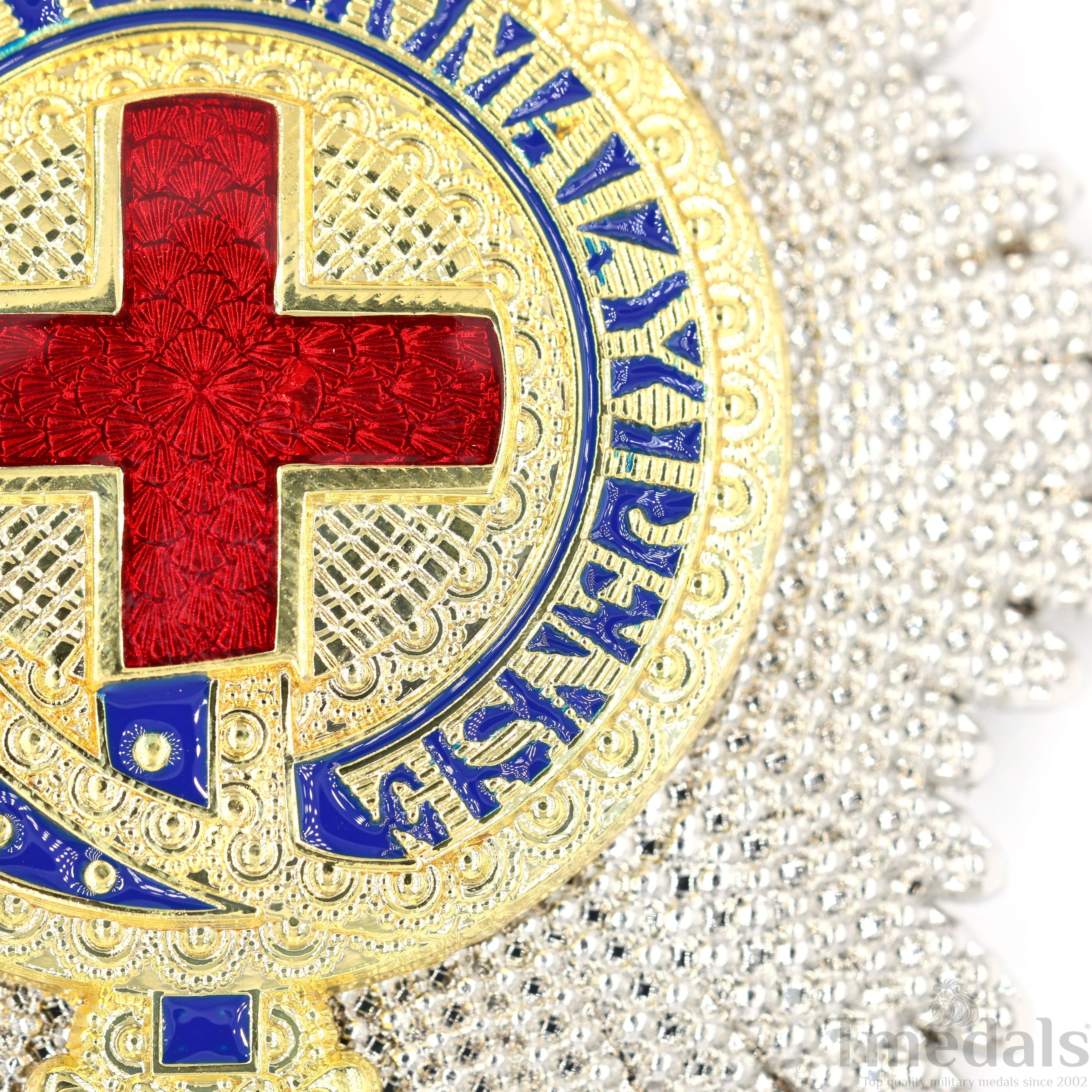 The British Order of the Garter Star Badge UK medal Badge detail view 9