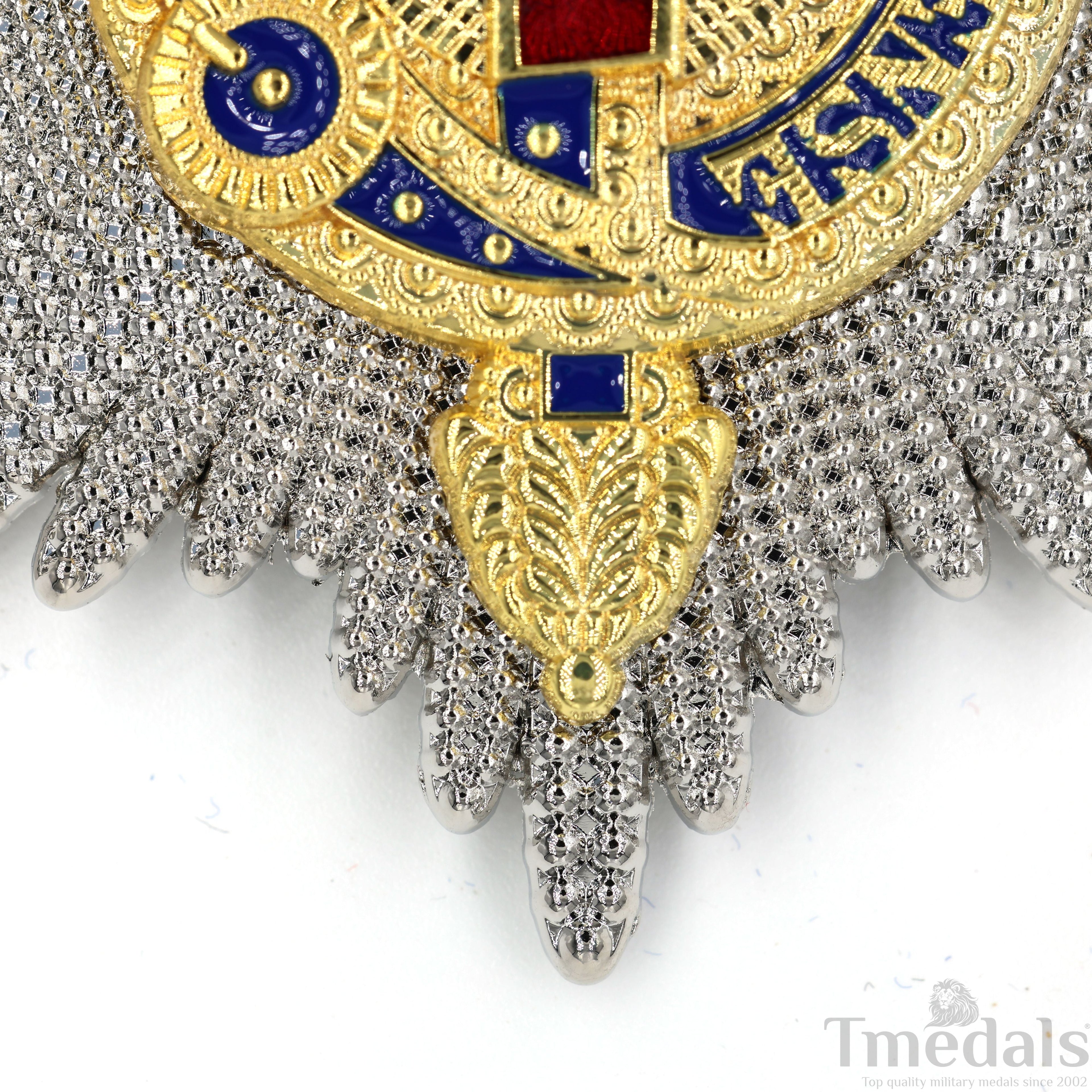 The British Order of the Garter Star Badge UK medal Badge detail view 11