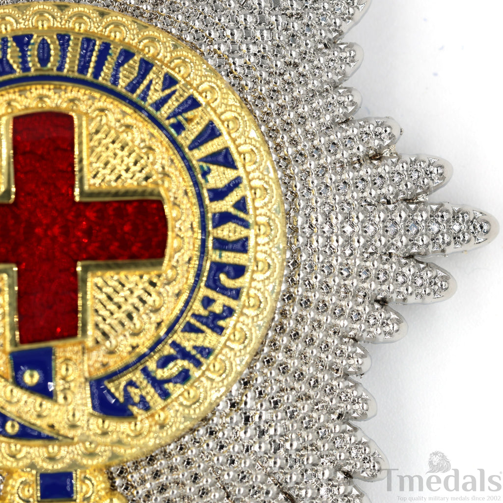 The British Order of the Garter Star Badge UK medal Badge detail view 12