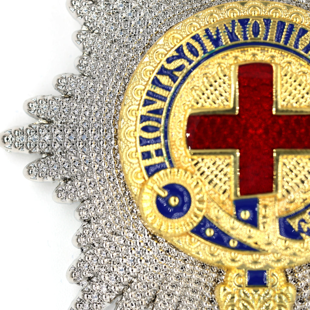 The British Order of the Garter Star Badge UK medal Badge detail view 13