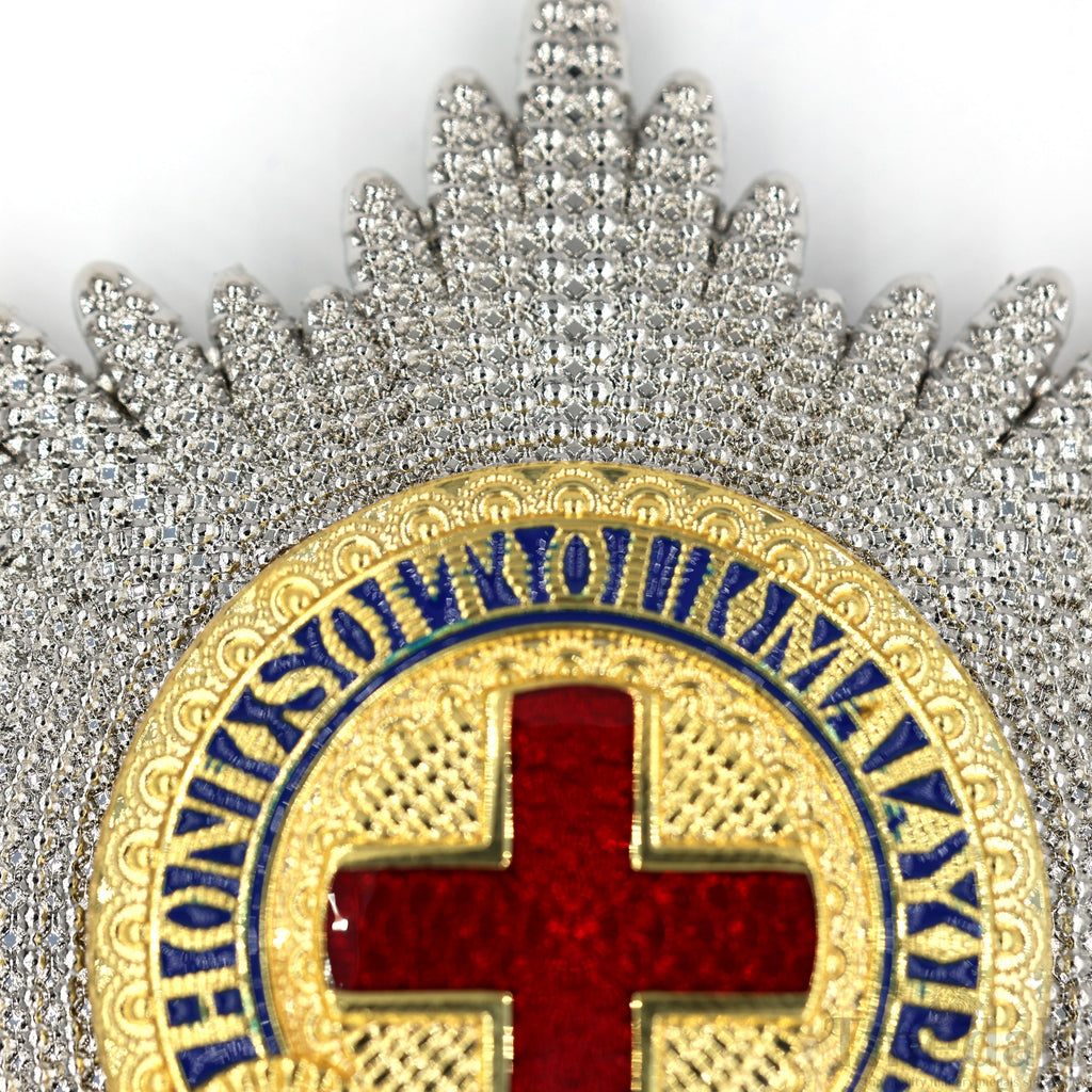 The British Order of the Garter Star Badge UK medal Badge detail view 14