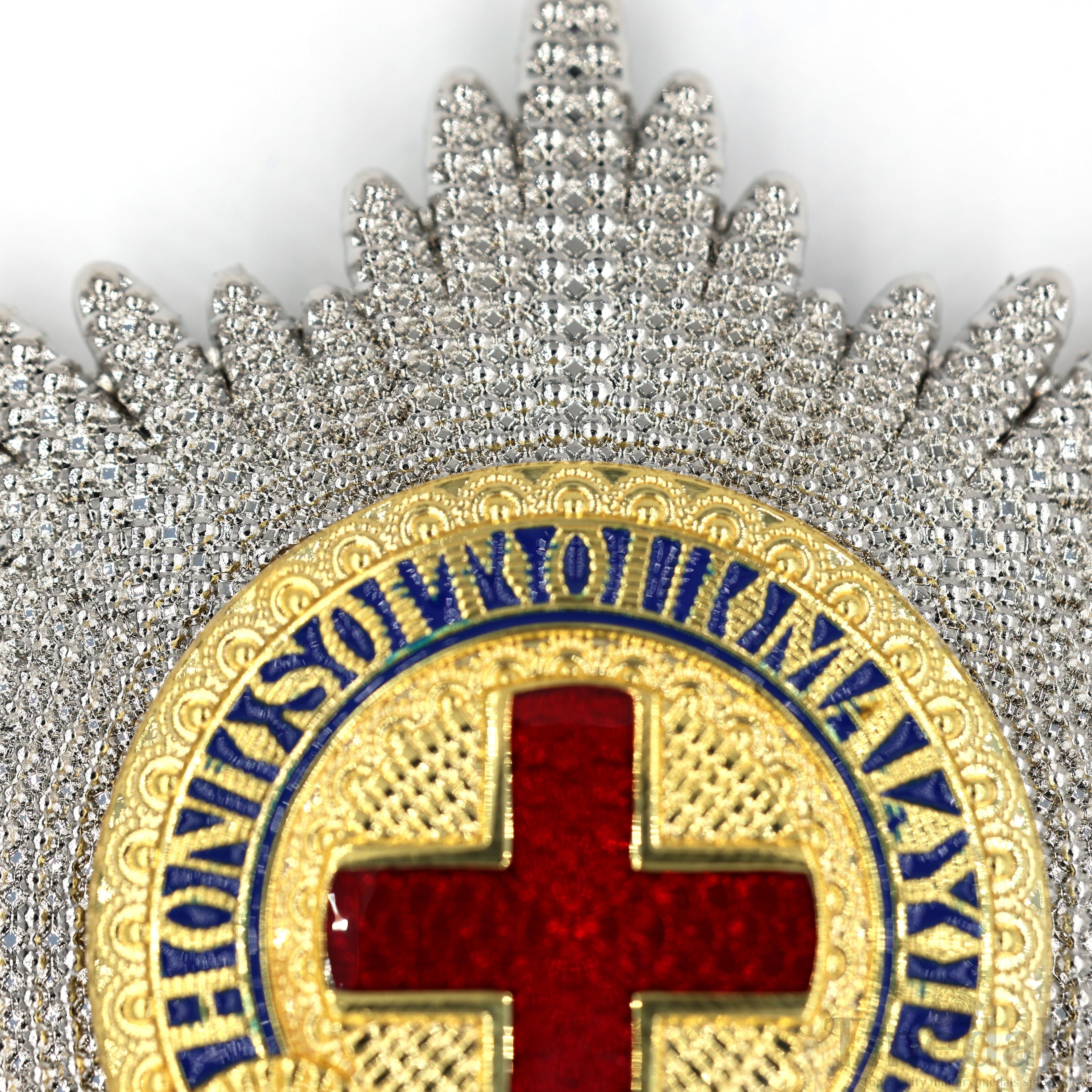 The British Order of the Garter Star Badge UK medal Badge detail view 14