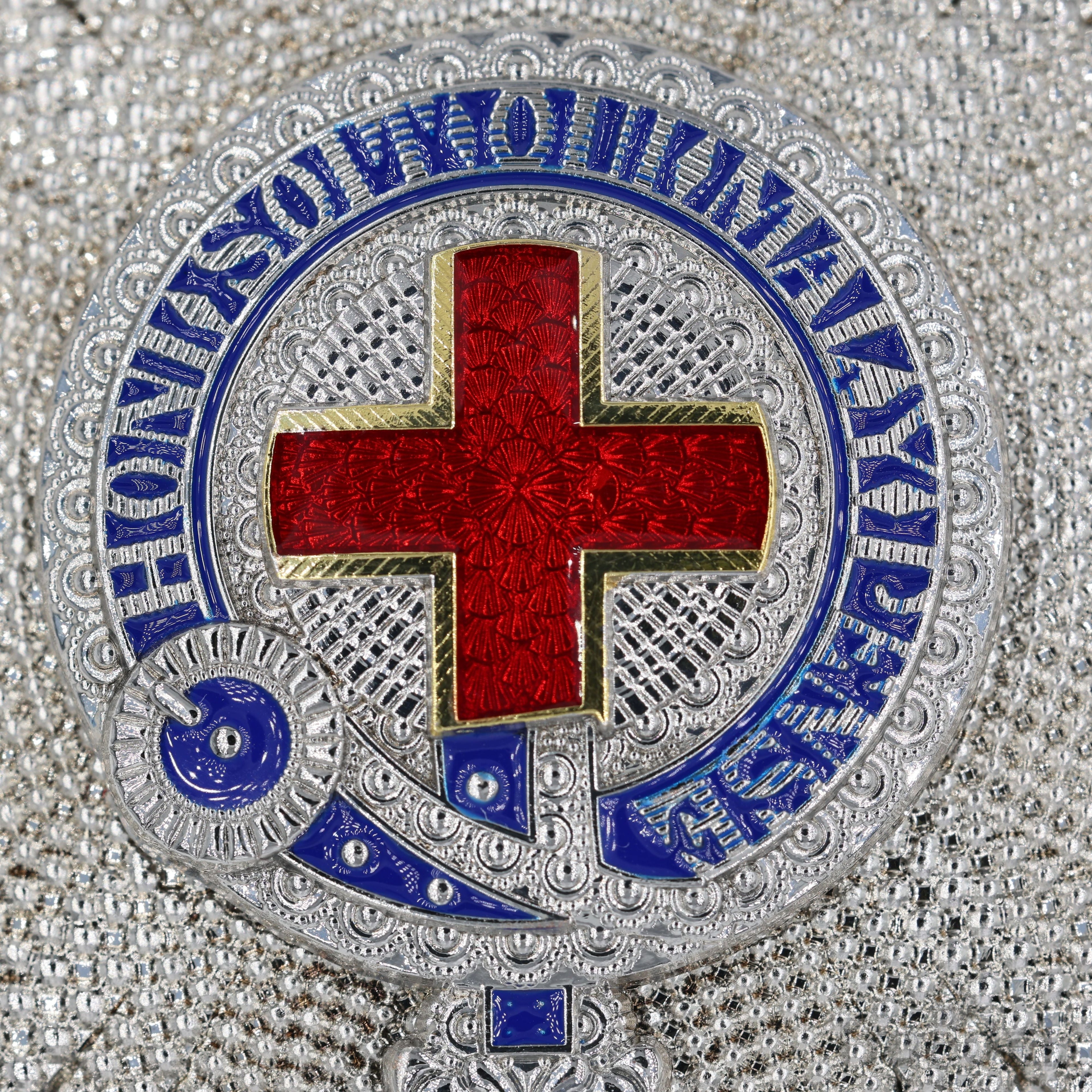 British Order of the Garter Star Badge – Collectible with Enamel Detailing (1:1) detail view 13