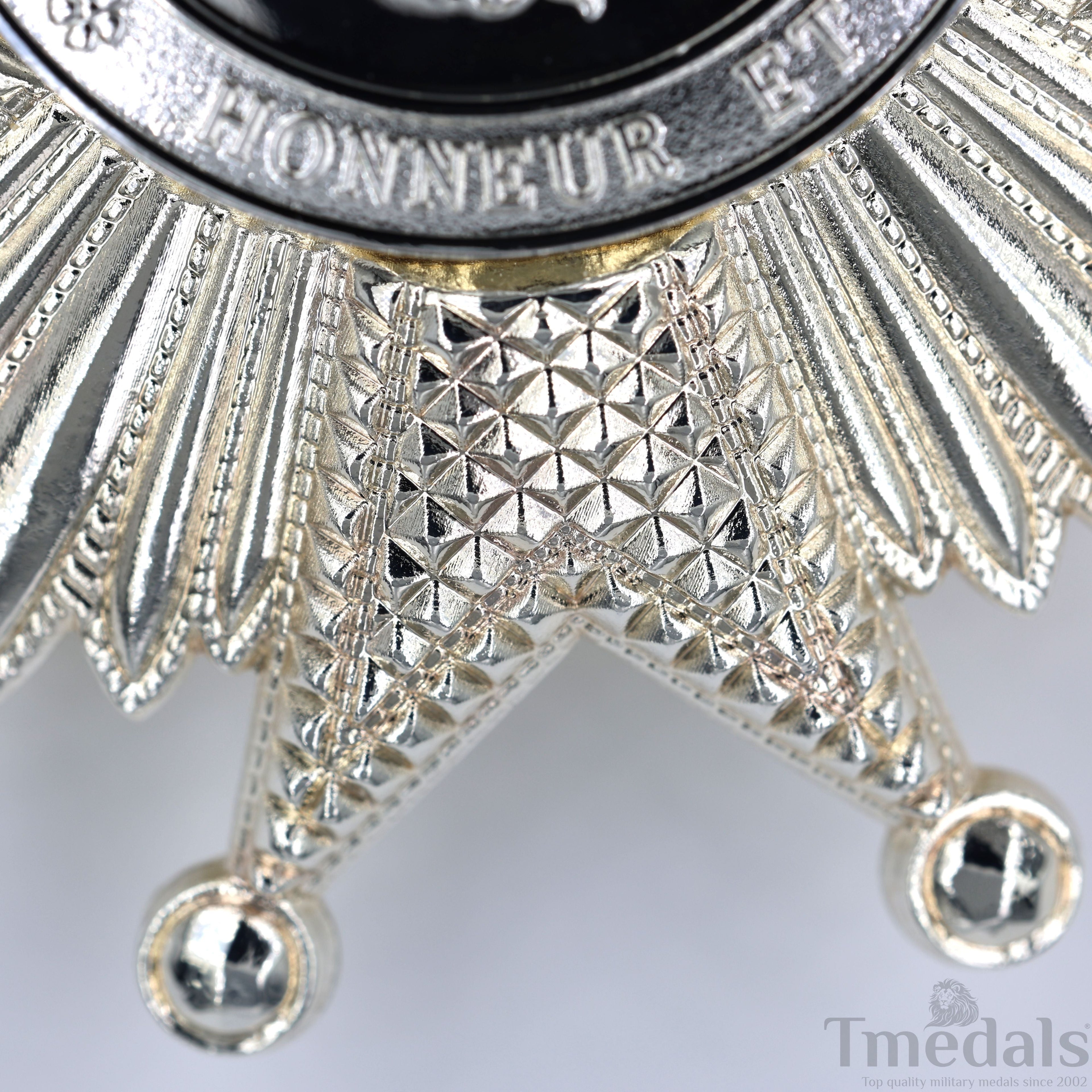 France French Legion of Honor Grand Cross Breast Star in Silver Medal Order detail view 13