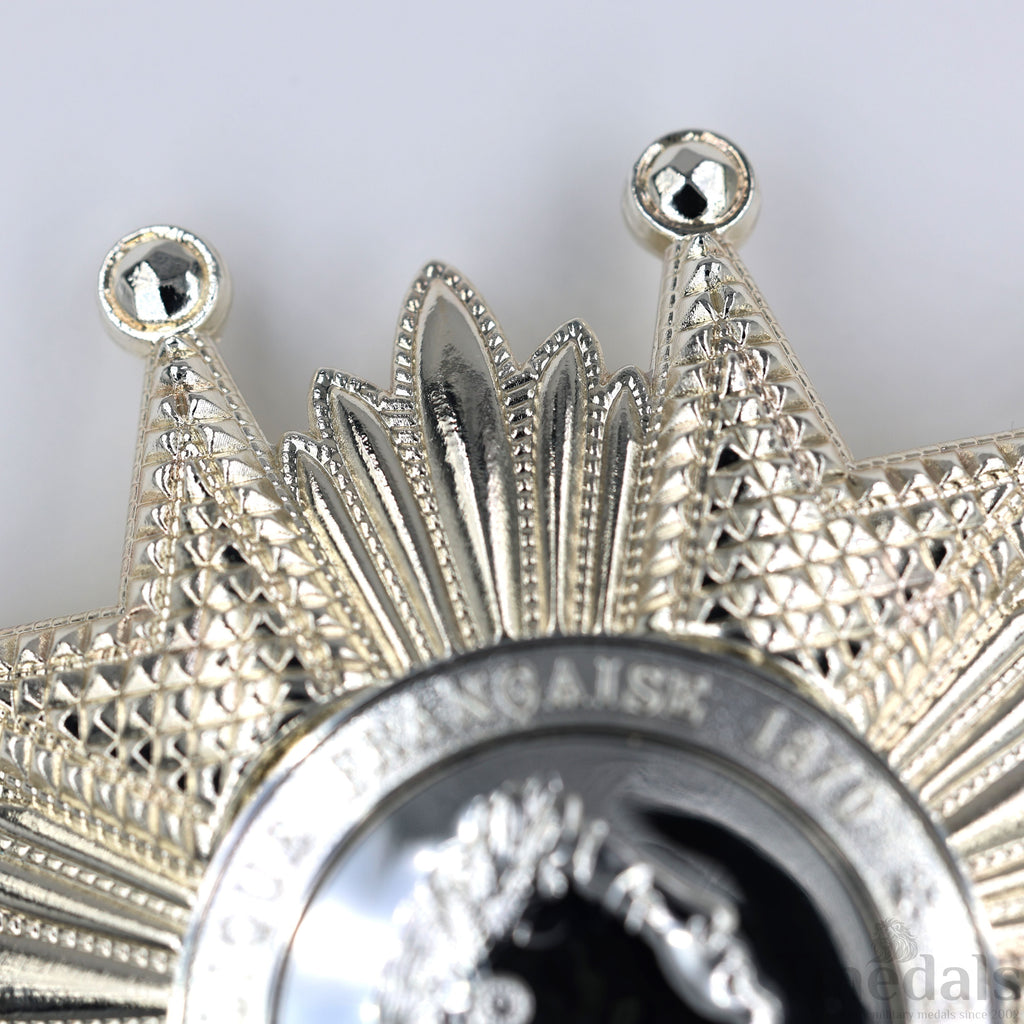 France French Legion of Honor Grand Cross Breast Star in Silver Medal Order detail view 15