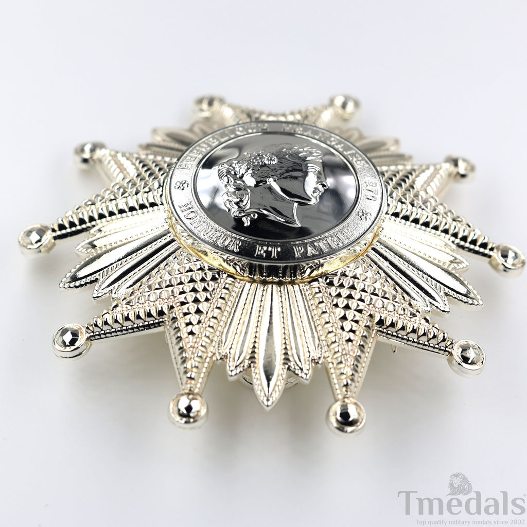 France French Legion of Honor Grand Cross Breast Star in Silver Medal Order detail view 6