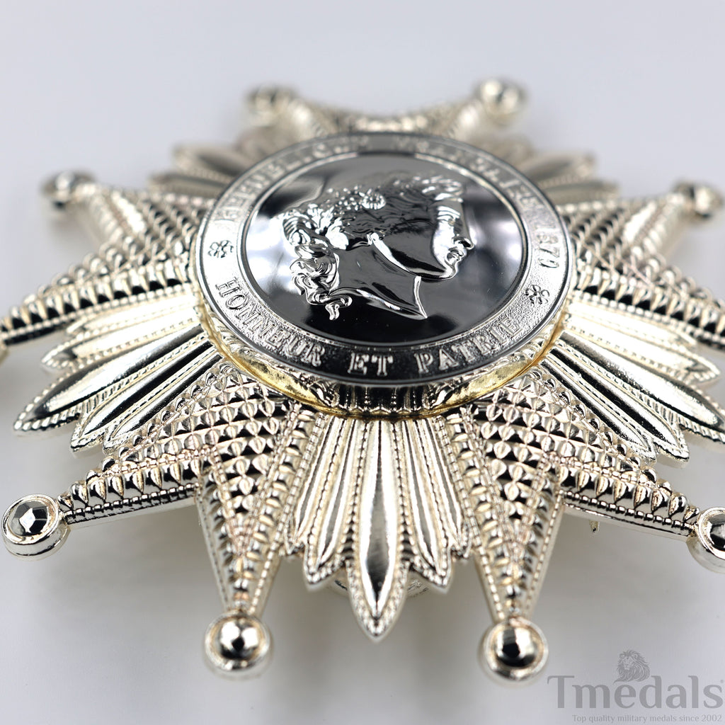 France French Legion of Honor Grand Cross Breast Star in Silver Medal Order detail view 7