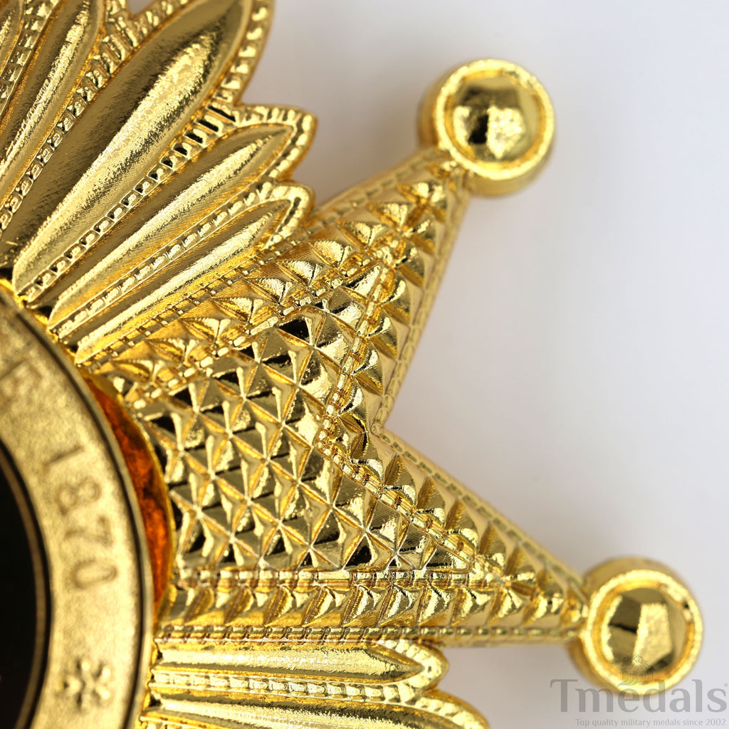 France French Legion of Honor Grand Cross Breast Star in Gold Medal Order detail view 7