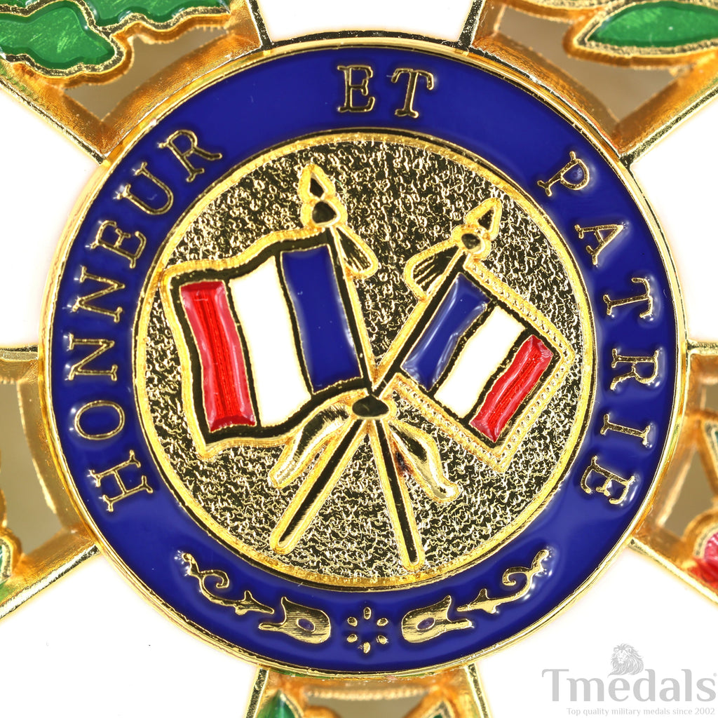 French Legion of Honour Commandeur Medal 3rd Class with Red Ribbon detail view 9