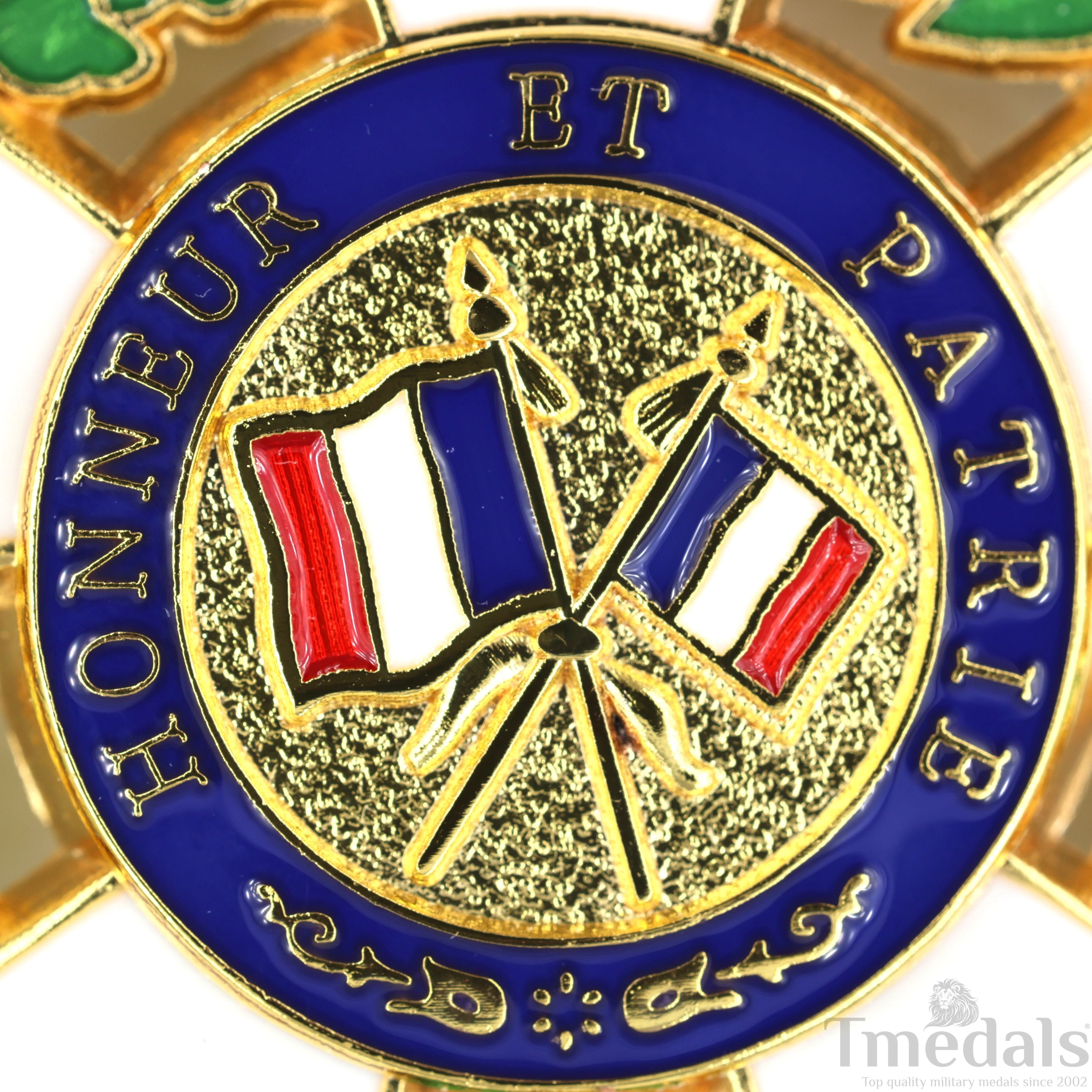 French Legion of Honour Commandeur Medal 3rd Class with Red Ribbon detail view 10