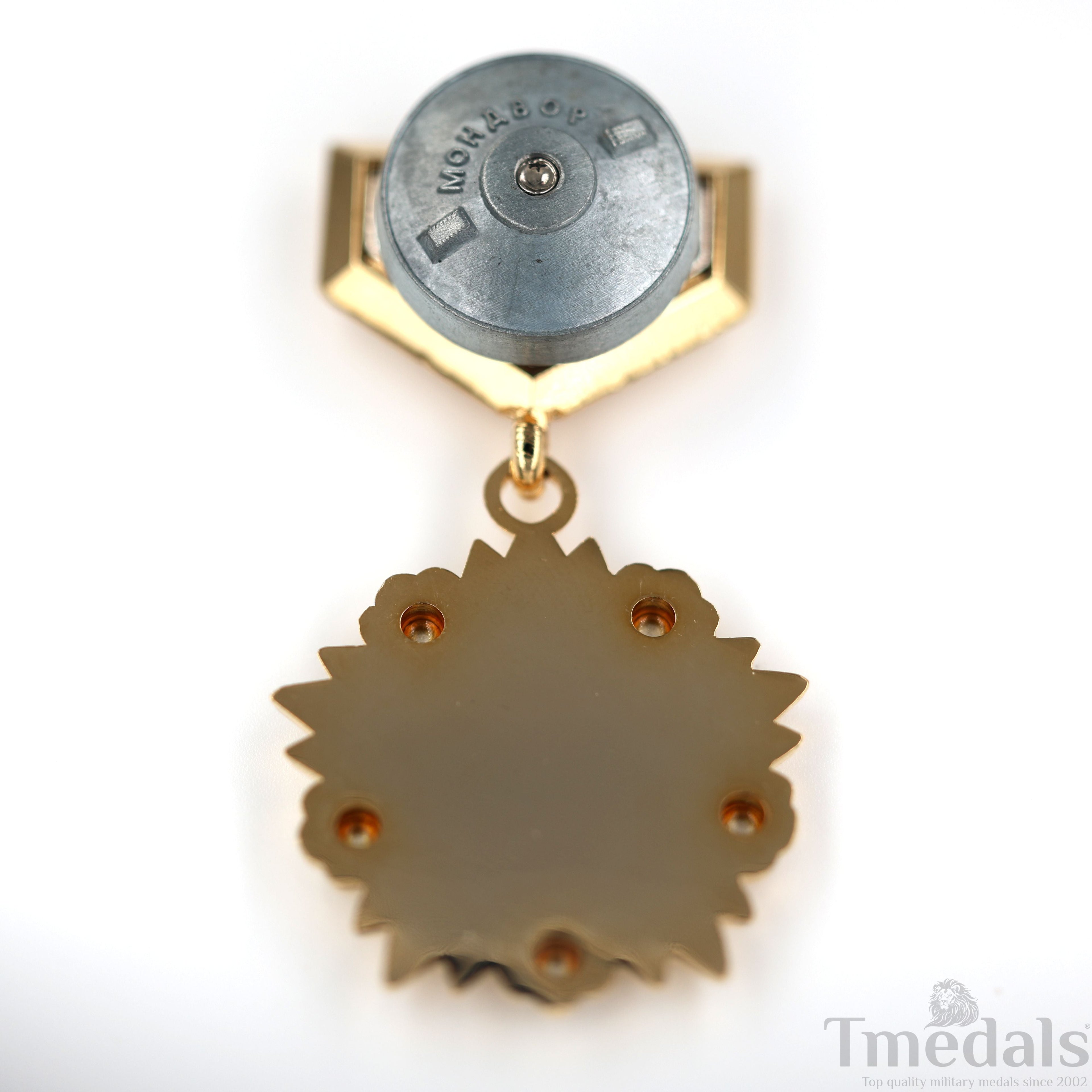 Hero of the Mongolian People's Republic CCCP Sovet Union Medal Order Russian detail view 2