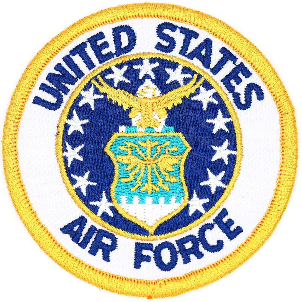 U.S. Air Force Embroidered Patch – Iron-On / Sew-On, 7.6 cm