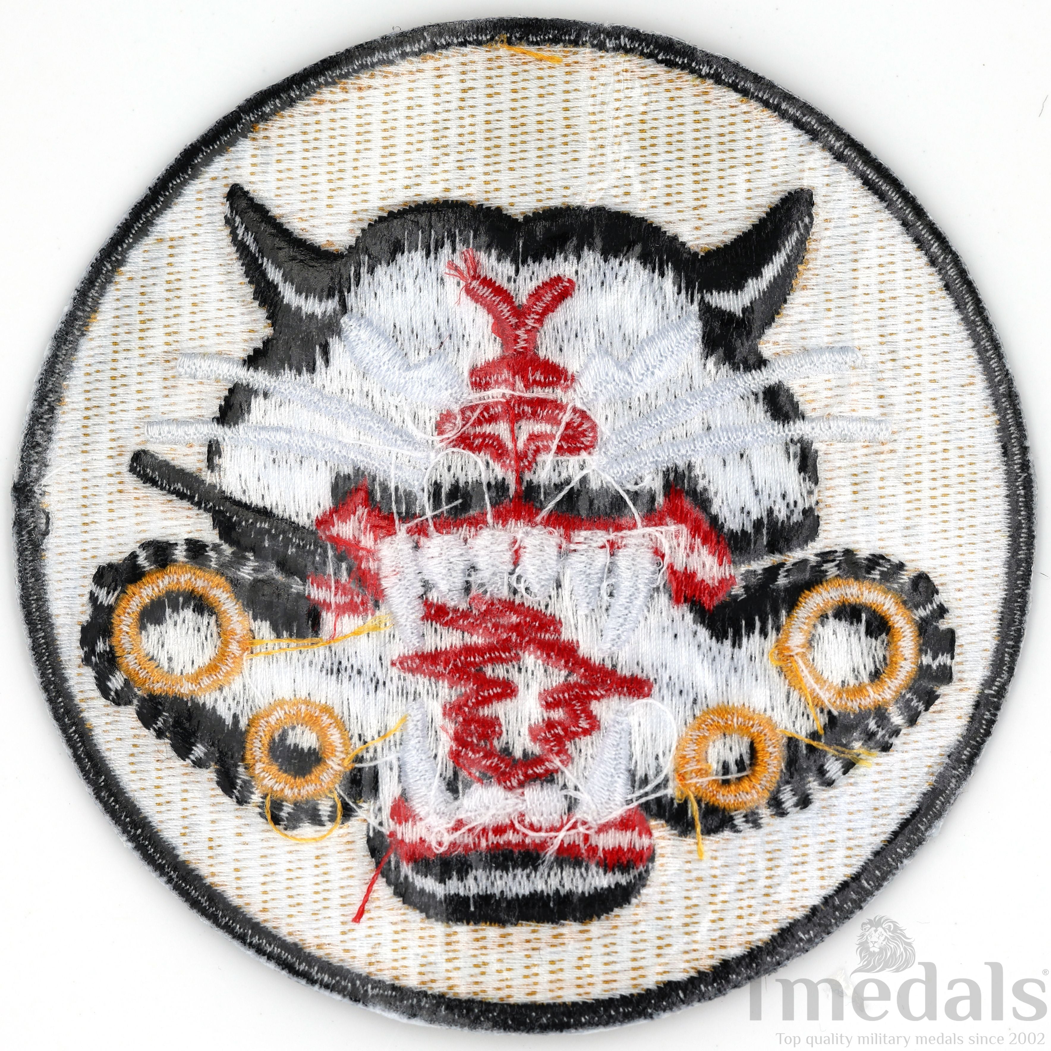 WWII U.S. Army Tank Destroyer 4-Wheel Patch Emblem – Full-Size detail view 2