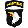 101st Airborne Division SSI Patch & Airborne Tab – Screaming Eagle Embroidered Set replica