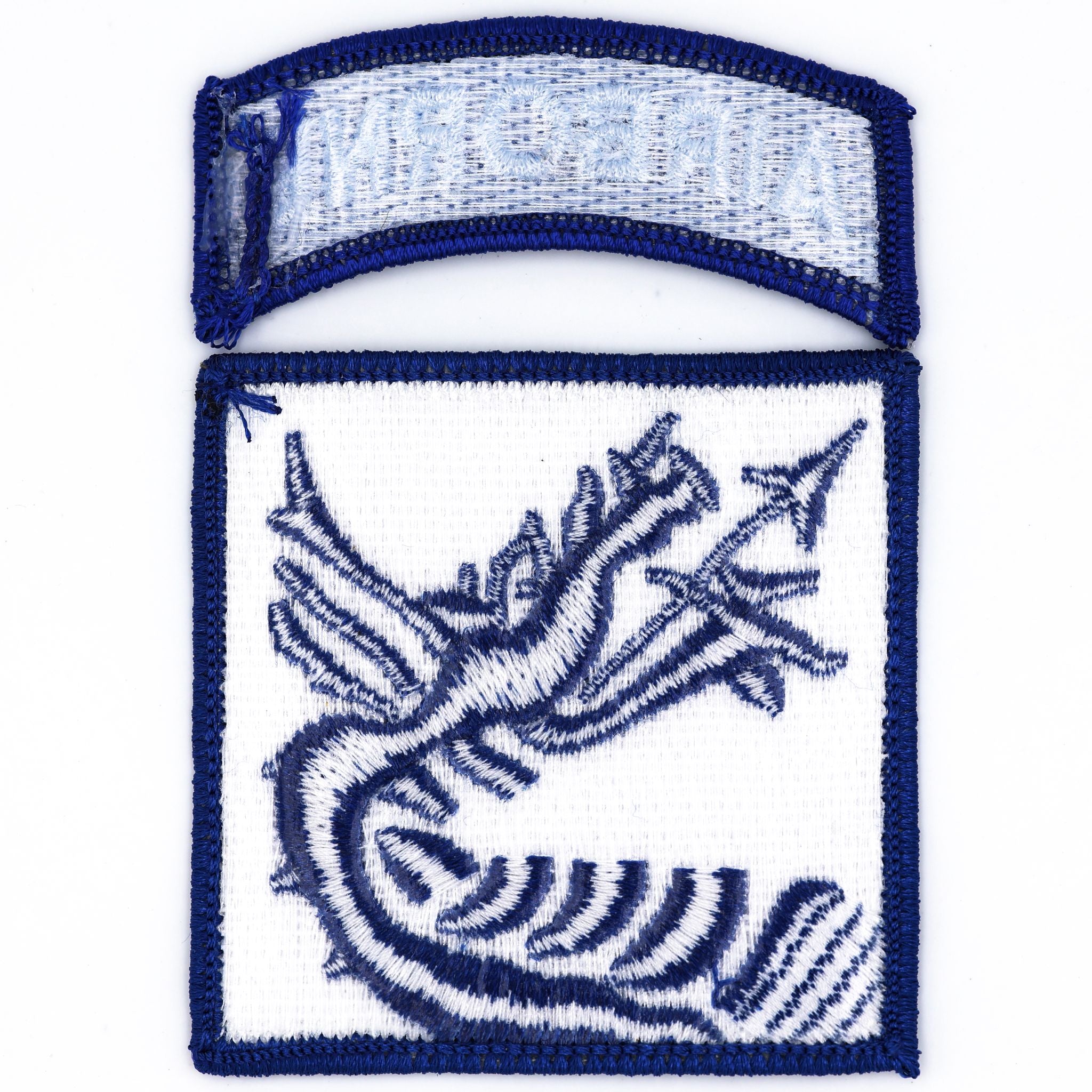 Xviii 18th Airborne Corps Dragon Patch & Airborne Tab – Embroidered Iron-On Set detail view 2