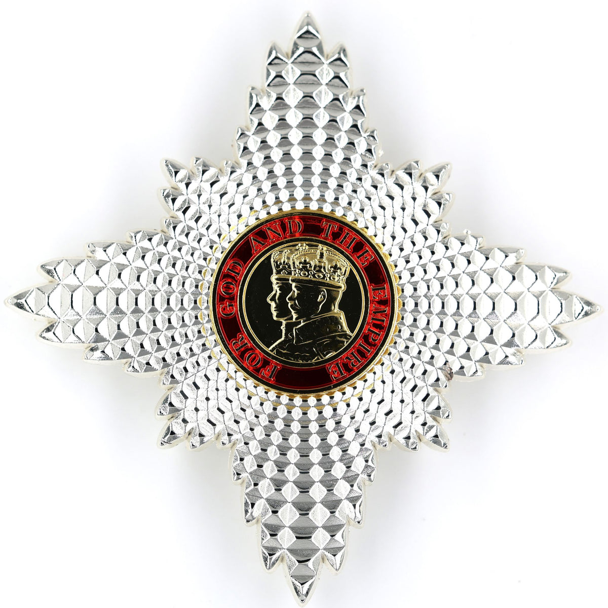 British Order of the Empire KBE Knight Commander Breast Star – Late Pattern