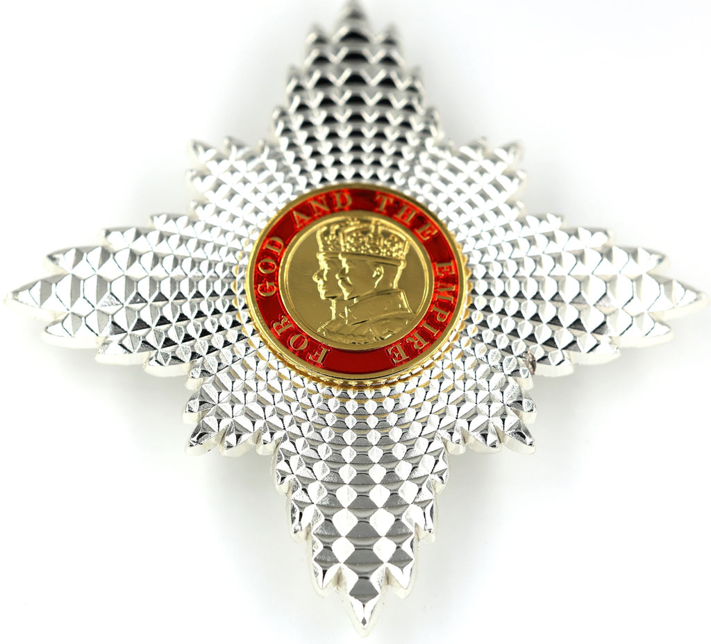 British Order of the Empire KBE Knight Commander Breast Star – Late Pattern