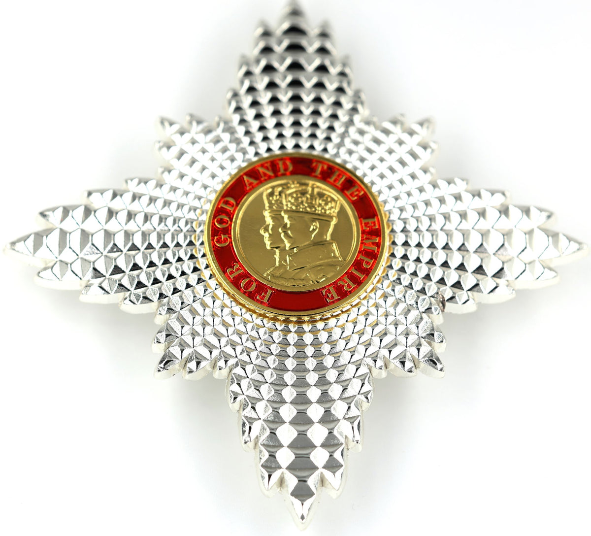 British Order of the Empire KBE Knight Commander Breast Star – Late Pattern
