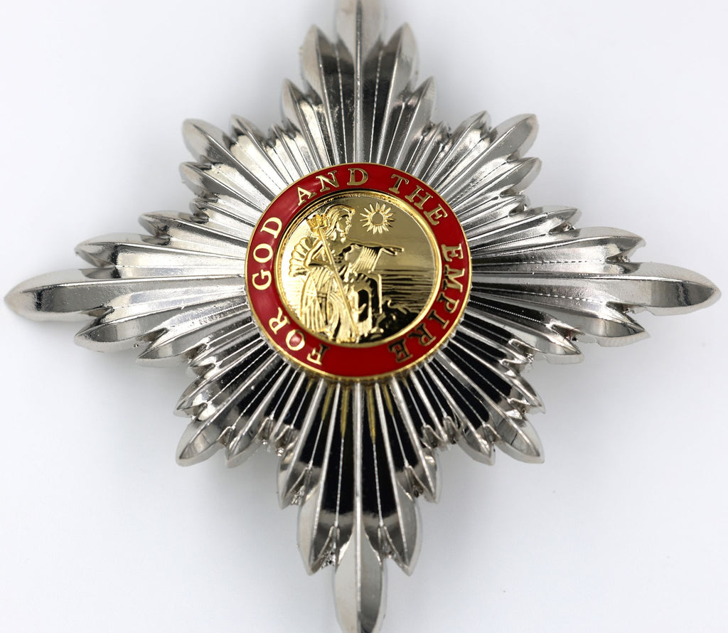 Order of the British Empire KBE Knight Commander Breast Star Medal