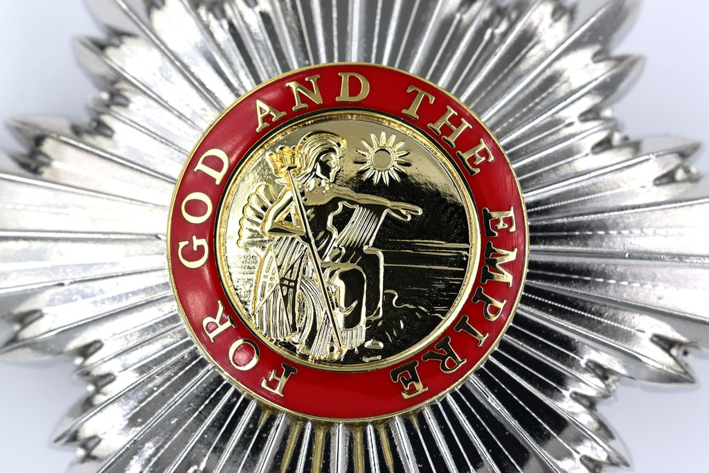 Order of the British Empire KBE Knight Commander Breast Star Medal