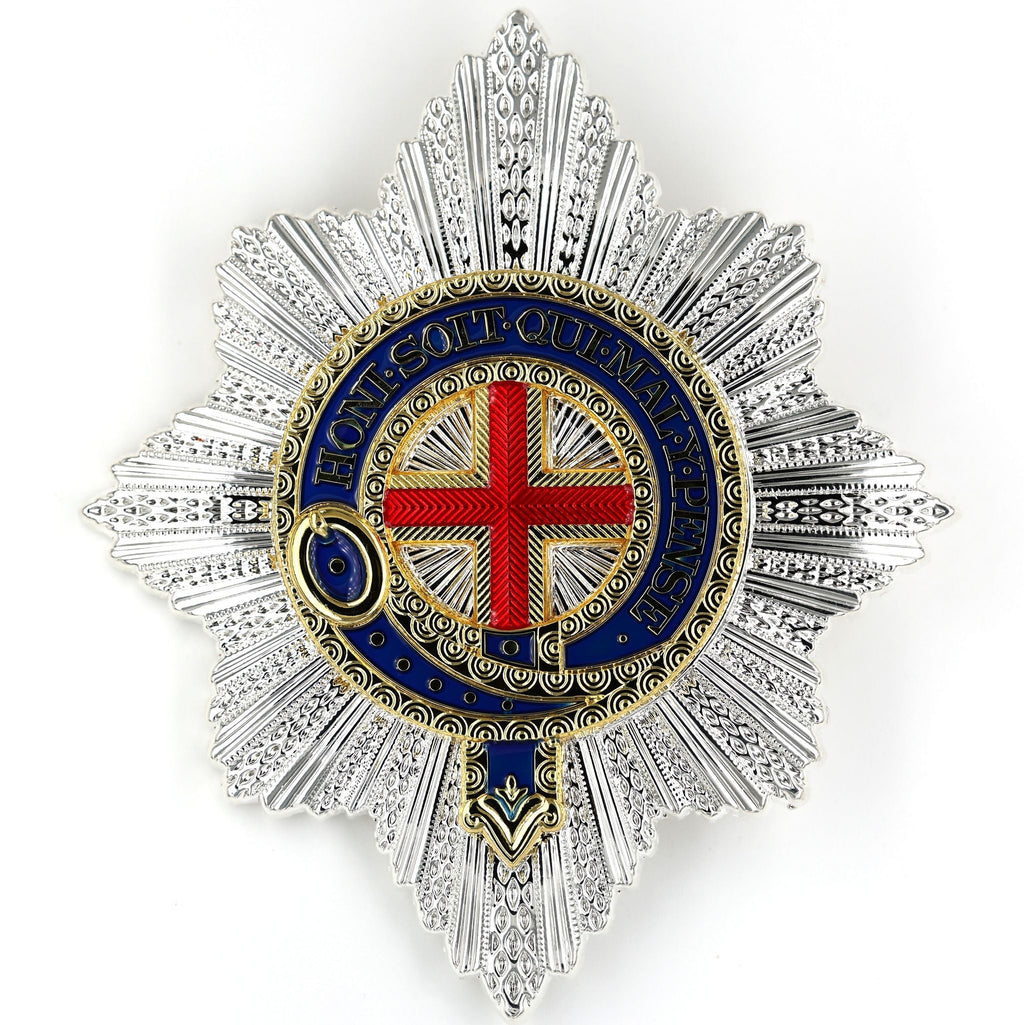 British Royal Order of the Garter Star Badge Medal Order – Collectible replica