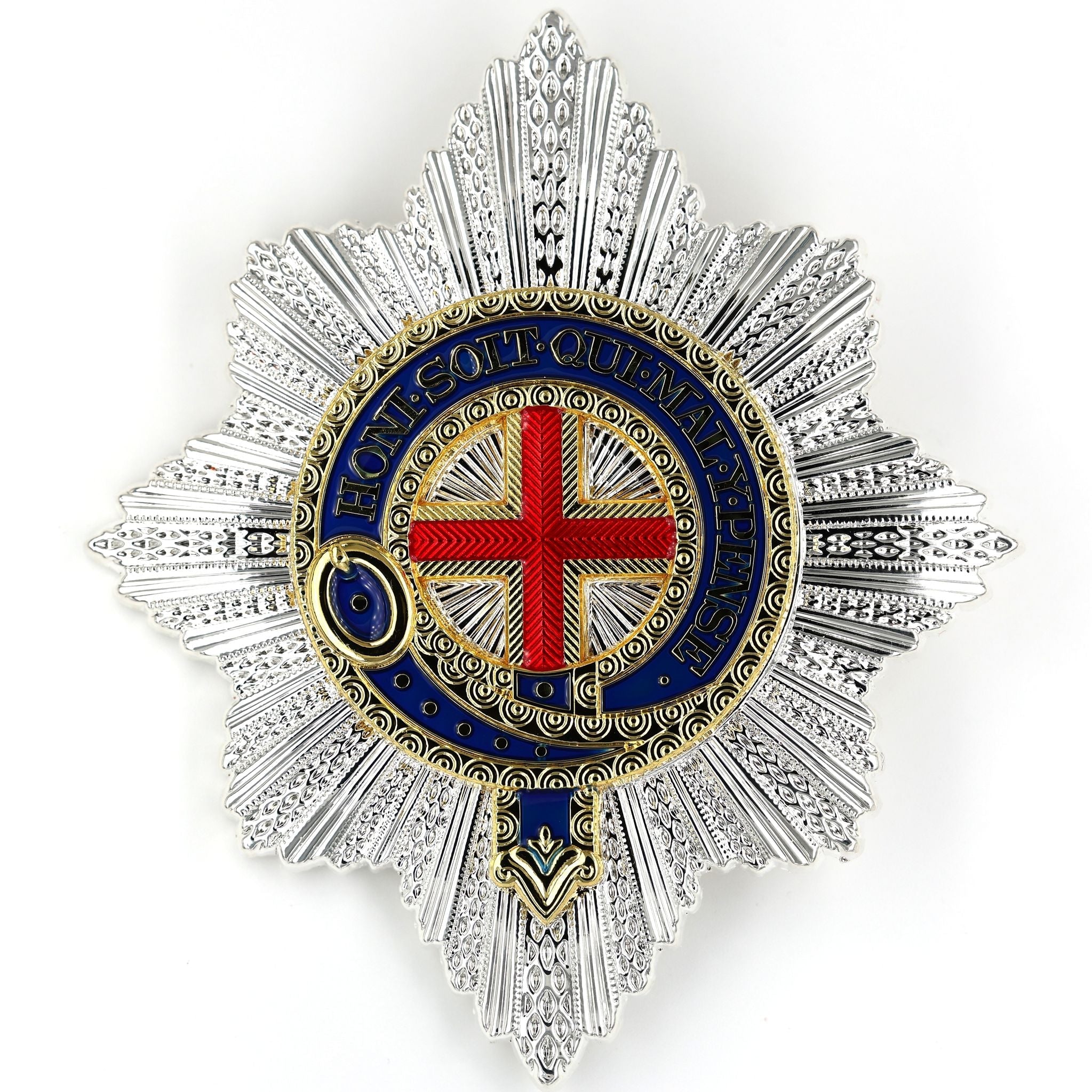 British Royal Order of the Garter Star Badge Medal Order – Collectible replica