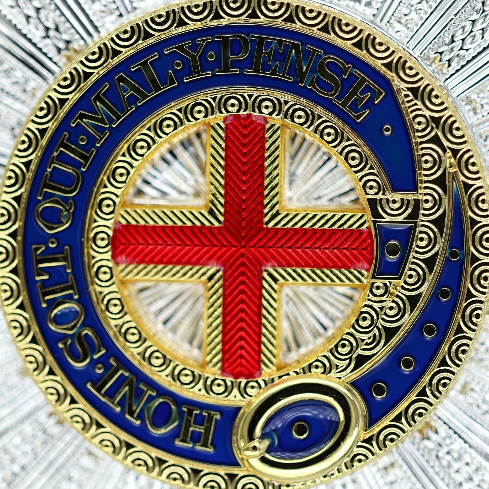 British Royal Order of the Garter Star Badge Medal Order – Collectible detail view 10