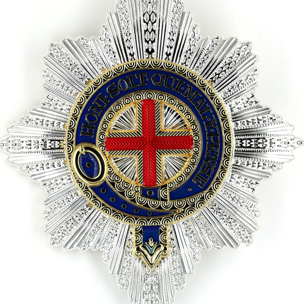 British Royal Order of the Garter Star Badge Medal Order – Collectible detail view 6