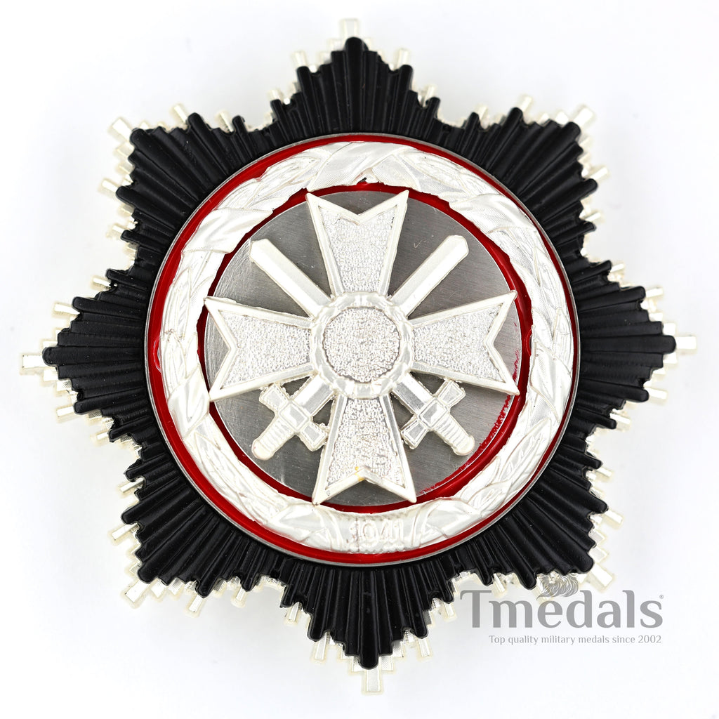 Federal Germany German Cross in Silver 1957 Version – Full-Size reproduction