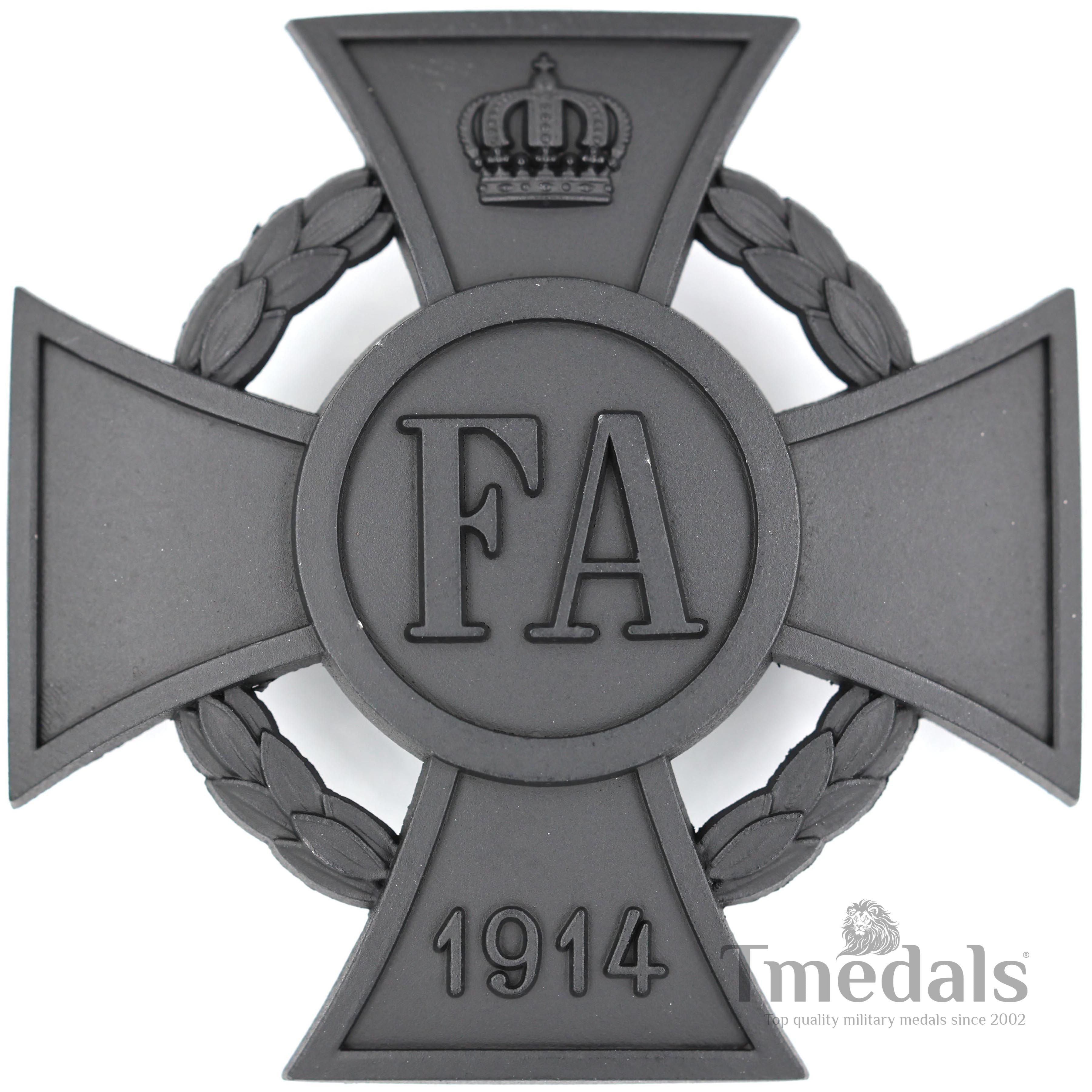 Oldenburg – Friedrich August Cross, I Class 1914 () reproduction