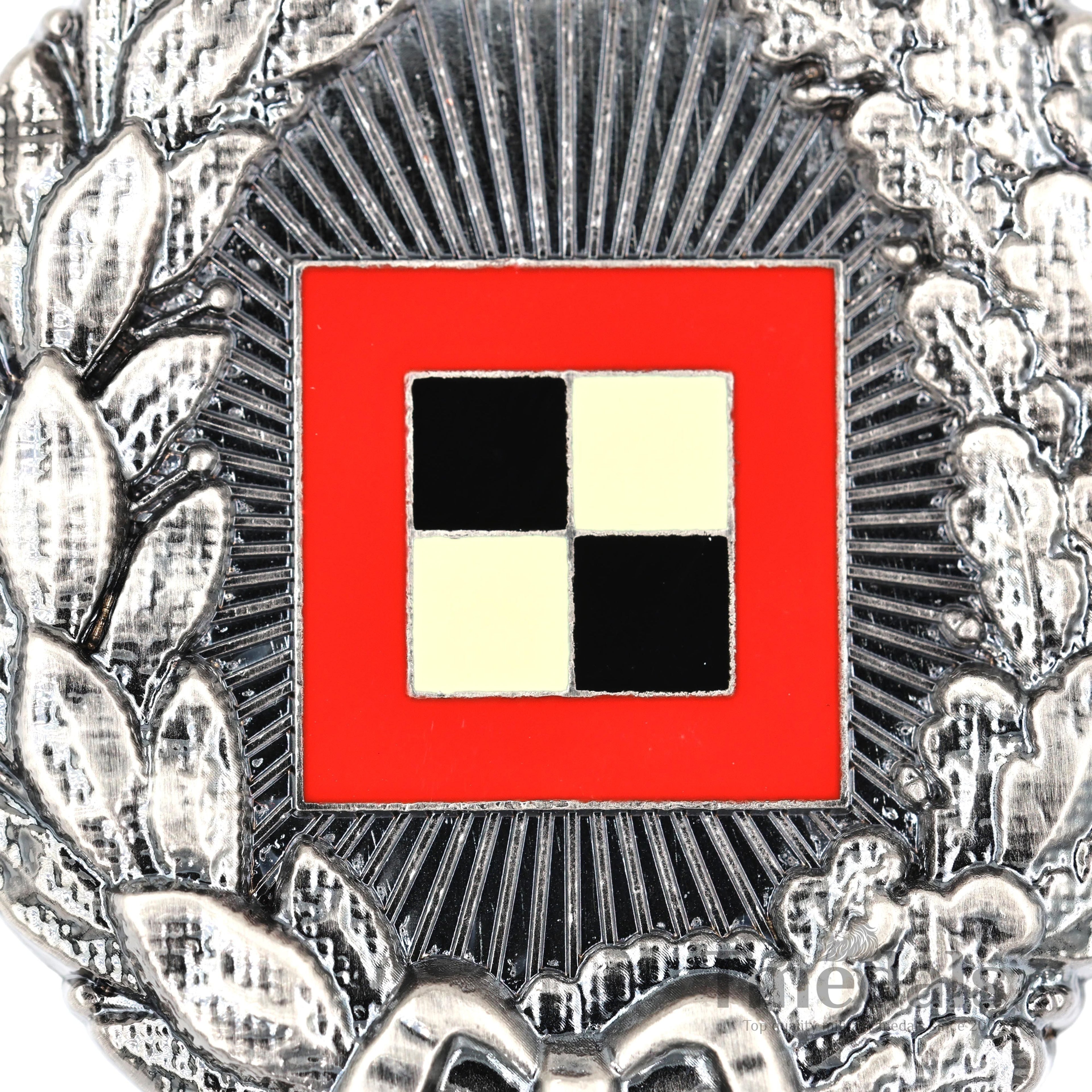 Imperial German WWI Bavarian Air Force Observers Badge Medal Order – Full-Size detail view 4