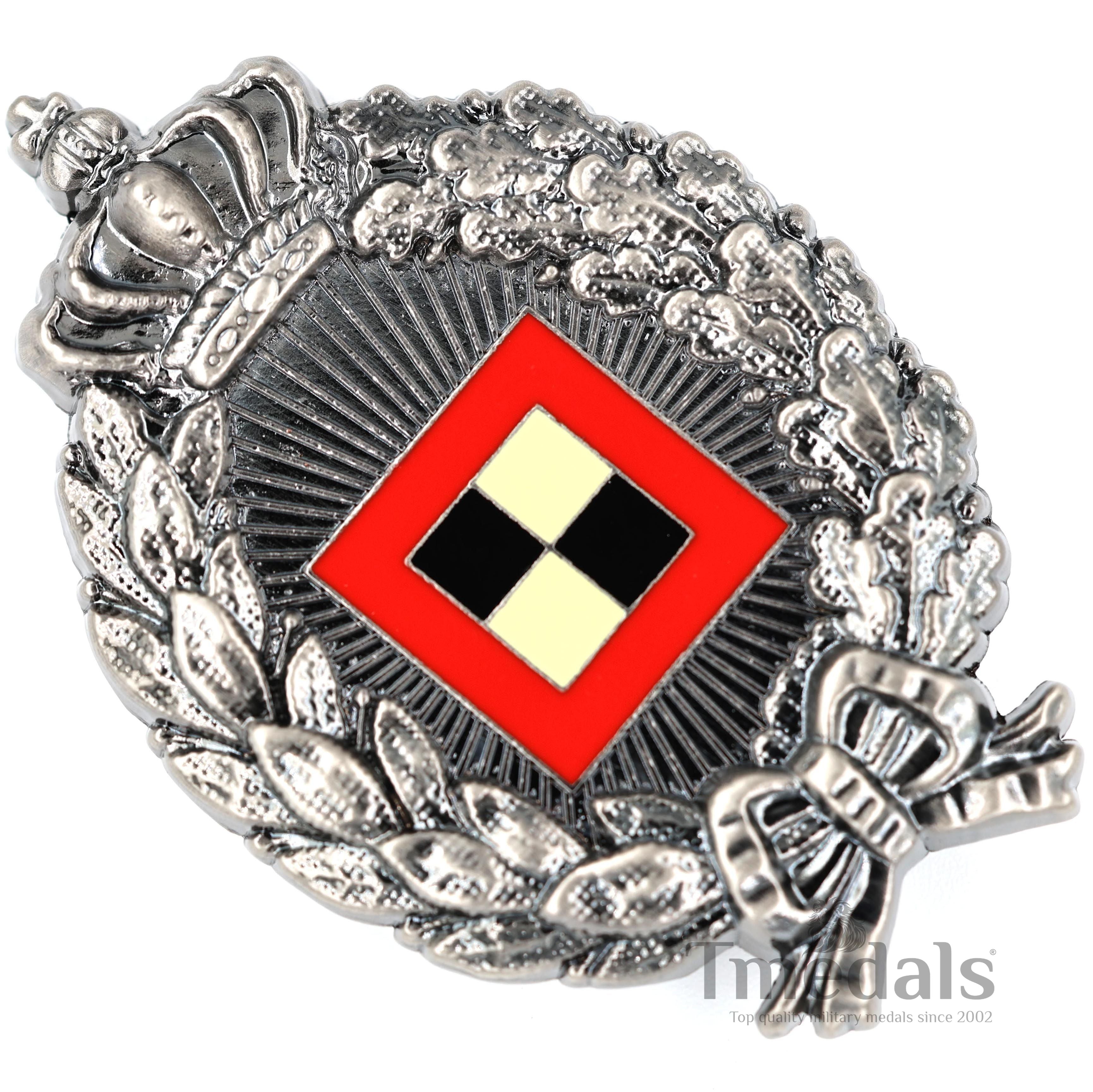 Imperial German WWI Bavarian Air Force Observers Badge Medal Order – Full-Size detail view 9