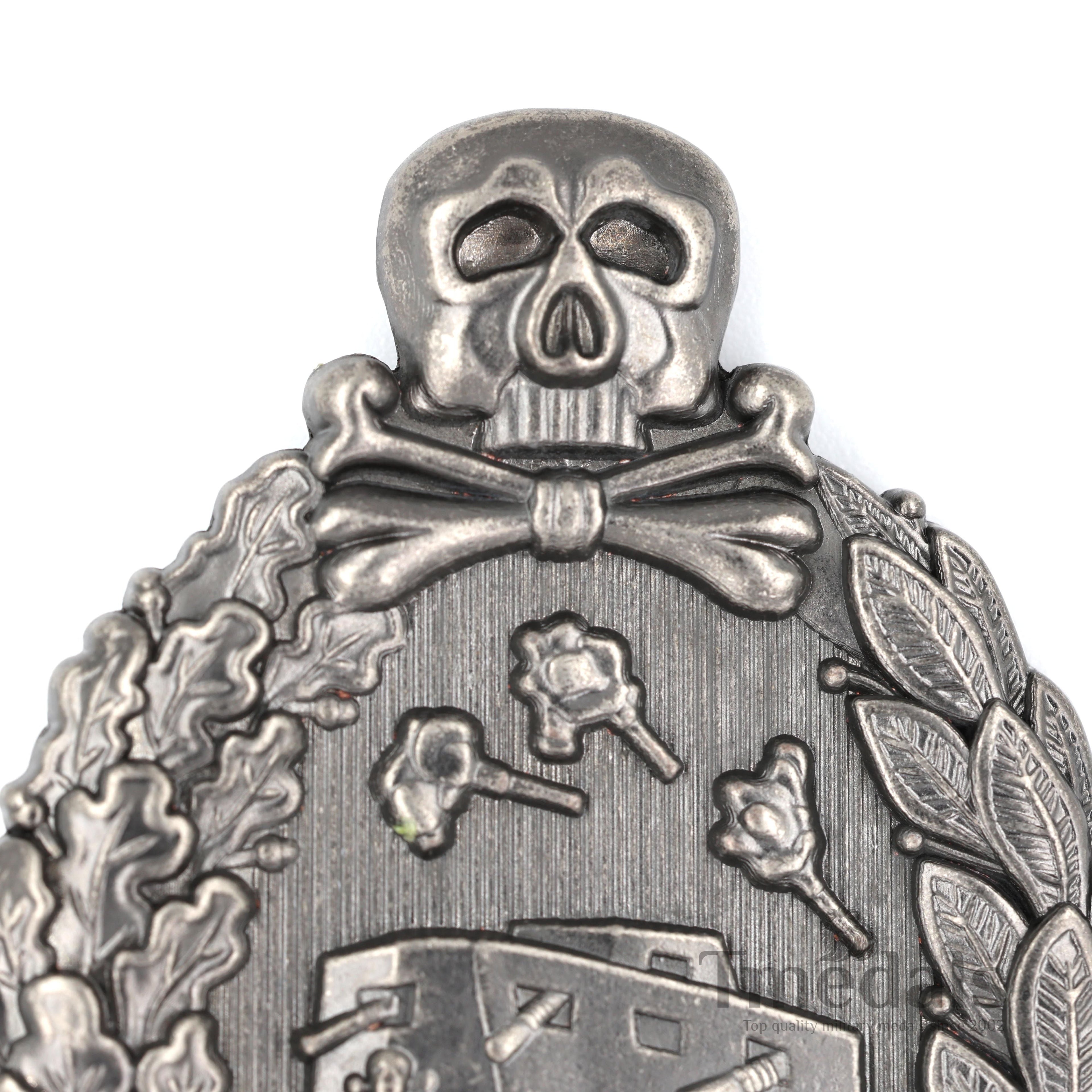 WWI Imperial German Tank Badge Panzer Assault Medal Order – Full-Size detail view 6