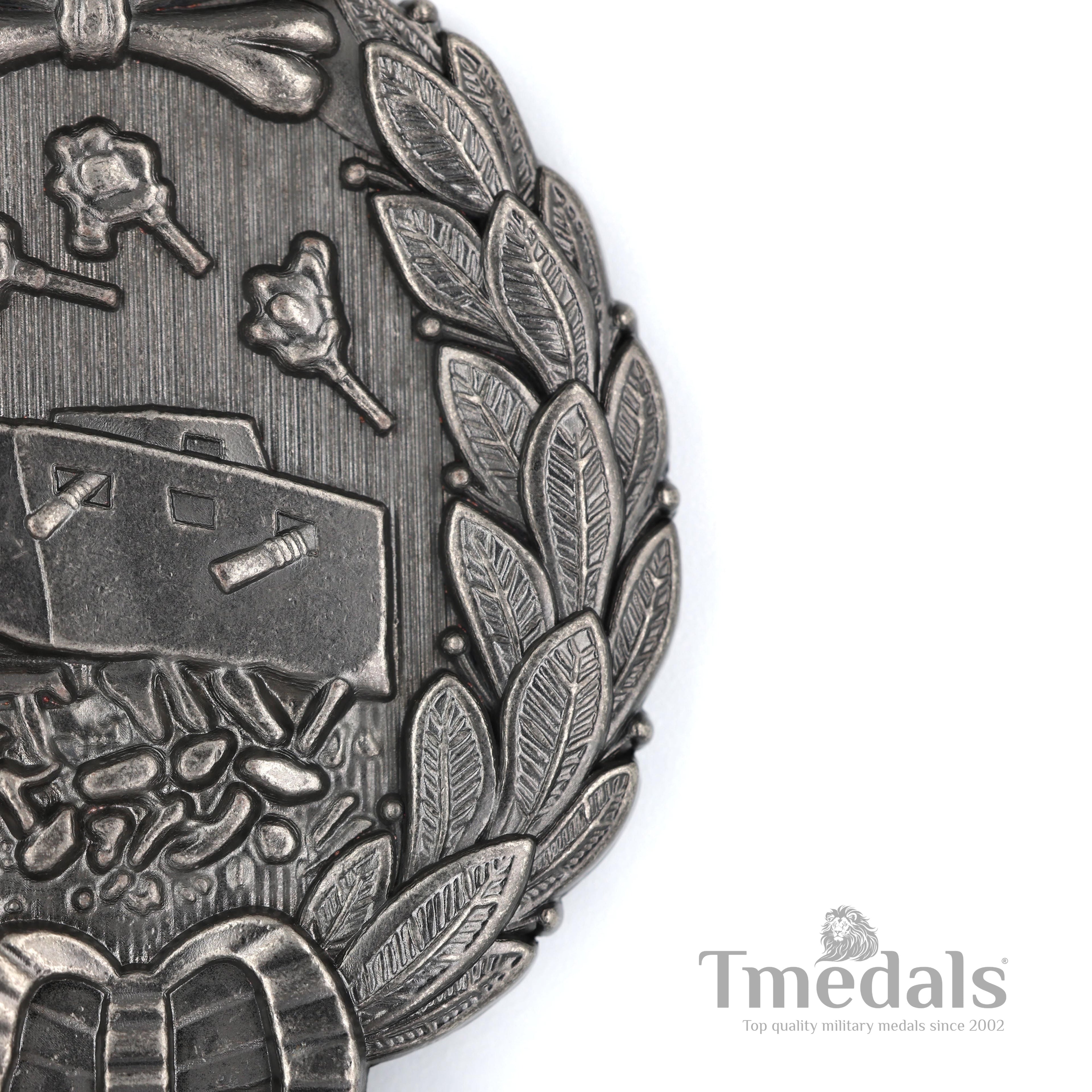 WWI Imperial German Tank Badge Panzer Assault Medal Order – Full-Size detail view 8